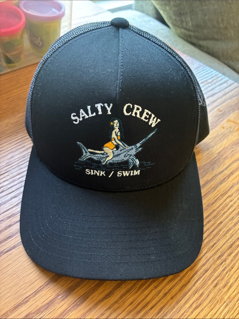 Salty Crew Swordfish Cowgirl Brim Hat